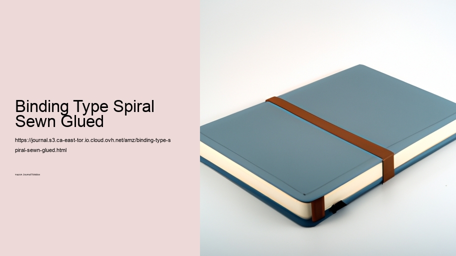 Binding Type Spiral Sewn Glued