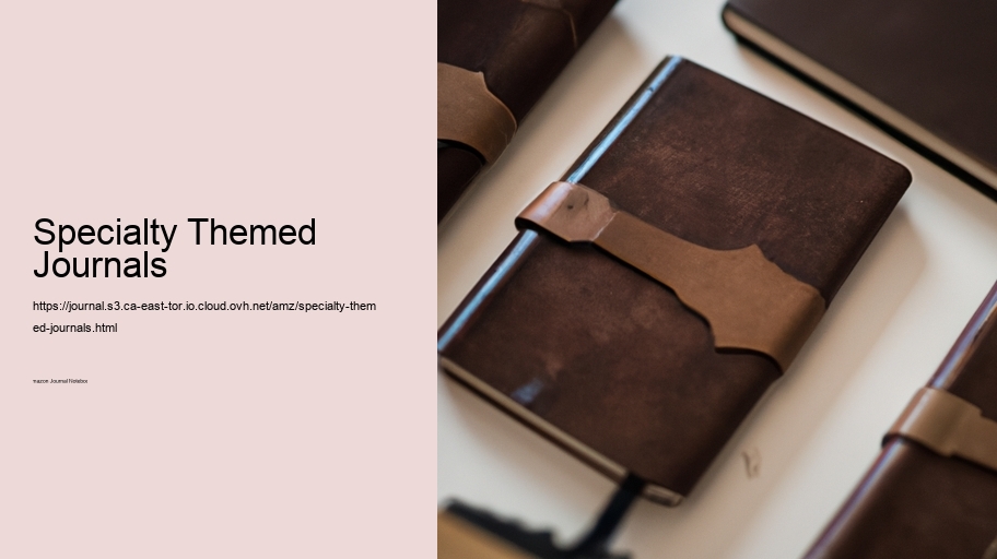 Specialty Themed Journals